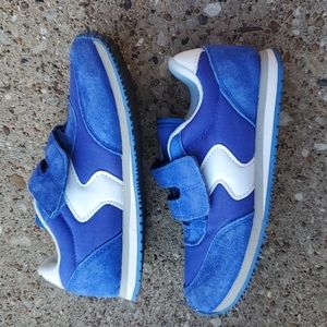 Walucan Blue Classic Sneakers Suede Athletic Trainers Youth 29 11